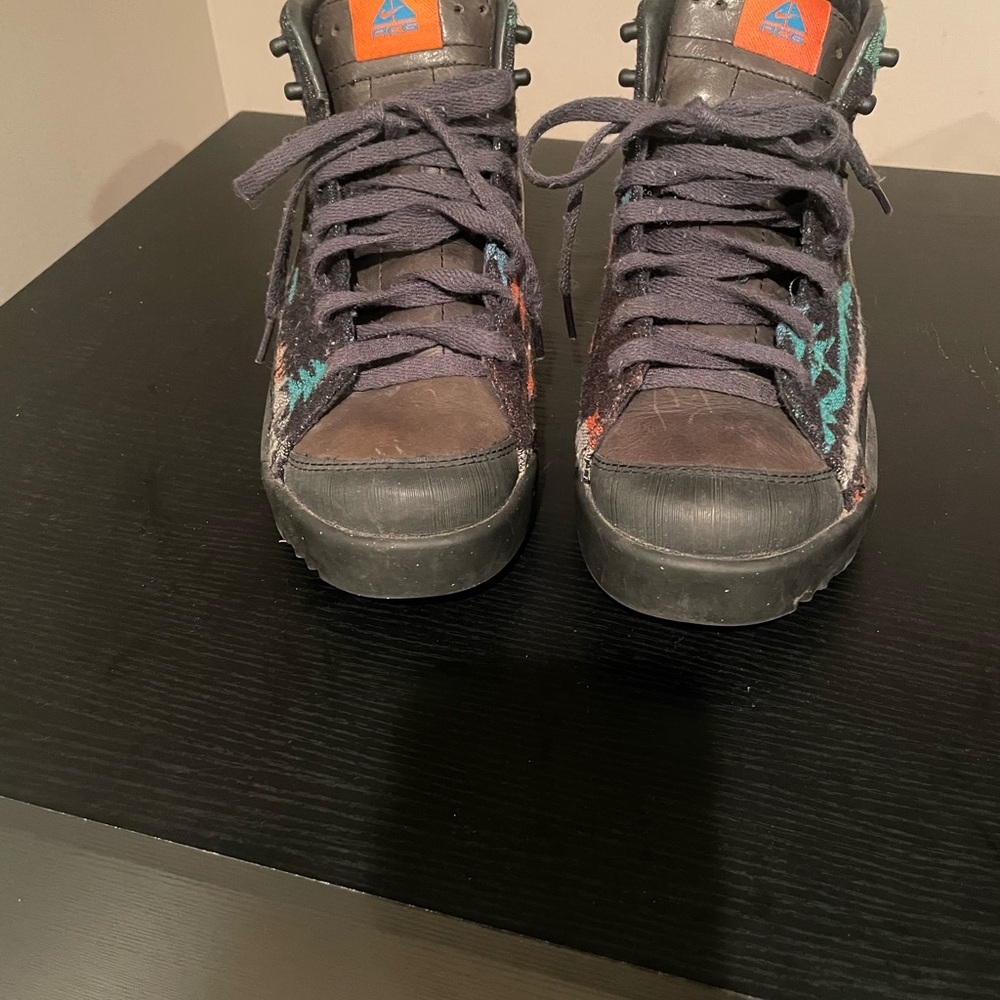 Pendleton NIke ACG Boots in Black and Multicolor